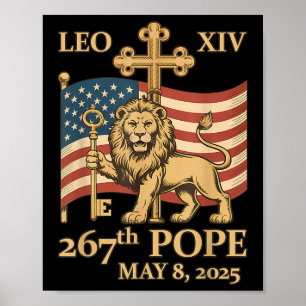 Poster Papa vaticano Leo Xiv - O 267.º Papa _9