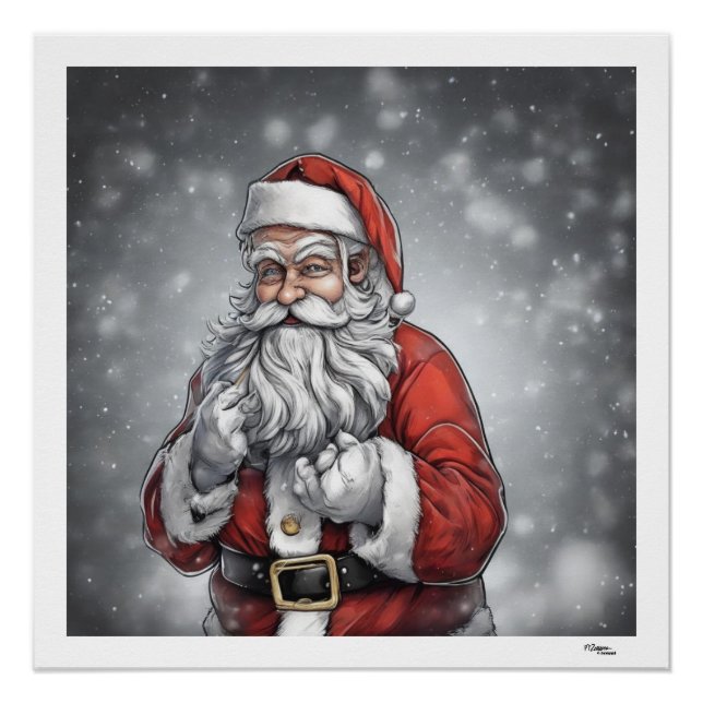 Póster Papai Noel (Frente)
