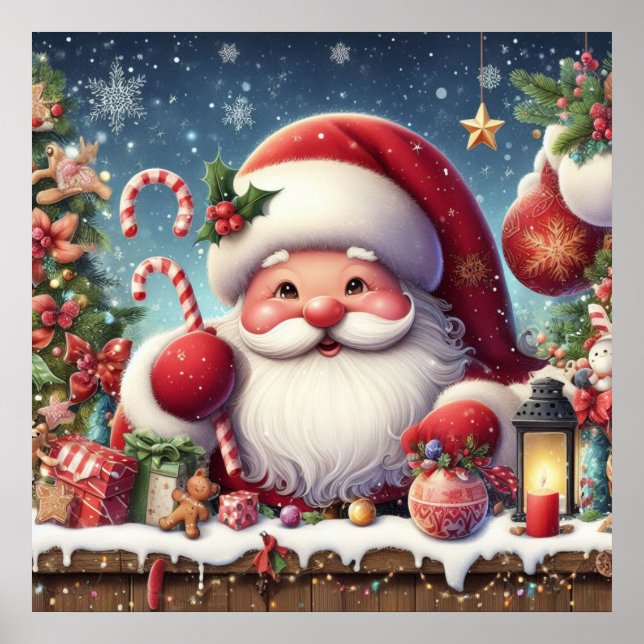 Poster papai noel (Frente)