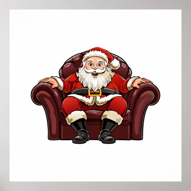 Poster Papai Noel (Frente)