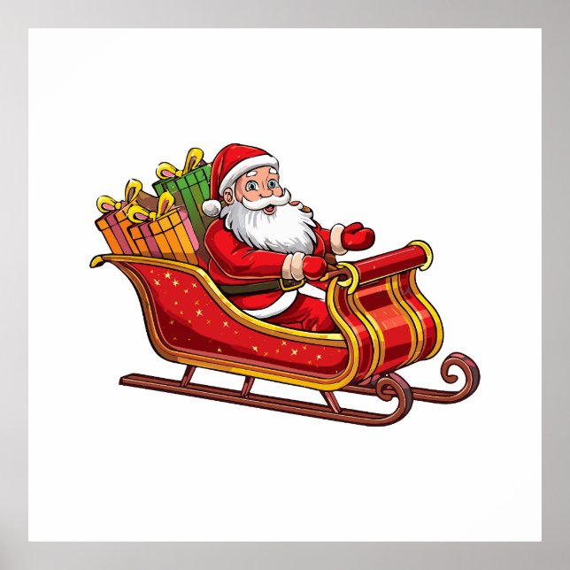 Poster Papai Noel (Frente)