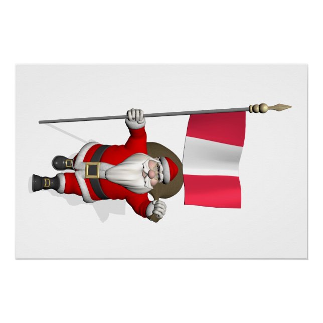 Póster Papai Noel, Alferes Do Peru (Frente)