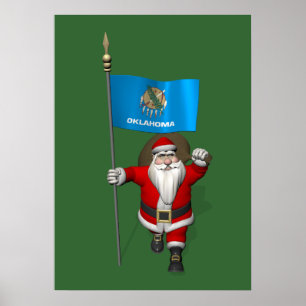 Póster Papai Noel Com Alferes De Oklahoma