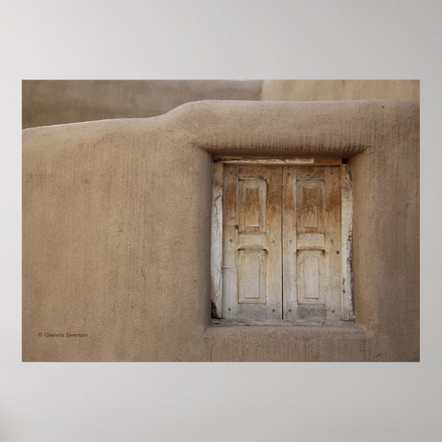 Poster Papai noel da janela Fe (Frente)