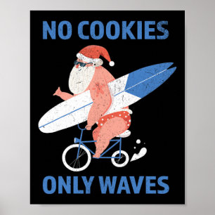 Poster Papai Noel de Verão Natal em Julho