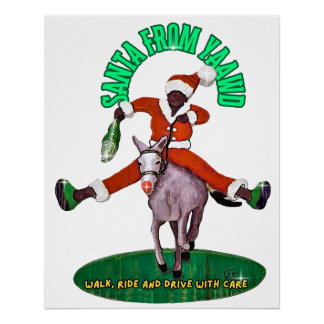 Póster Papai Noel de Yaawd
