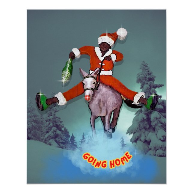 Póster Papai Noel de Yaawd (Frente)