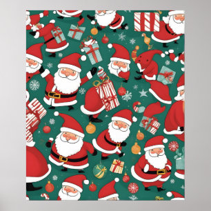 Poster Papai Noel do Natal