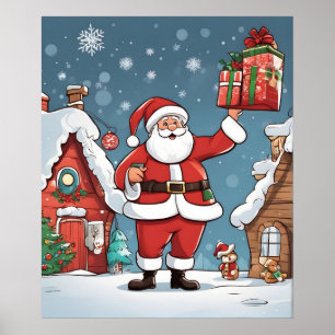Poster Papai Noel do Natal