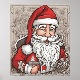 Poster Papai Noel do Natal