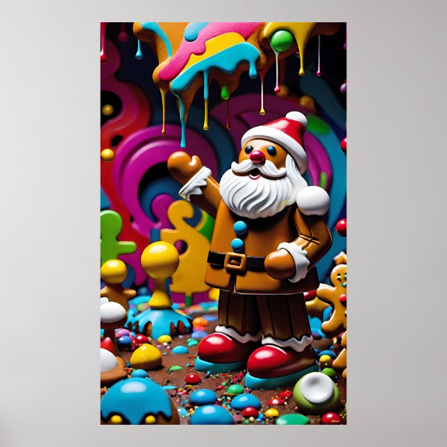 Poster Papai Noel do Terra do Papai Noel (Frente)