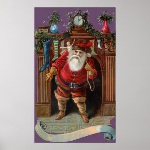 Póster Papai noel do Velho Mundo