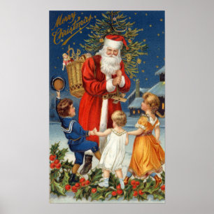 Póster Papai noel do Velho Mundo