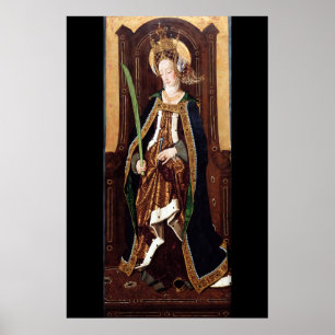 Poster Papai noel Engracia De Zaragoza do SANTO ENGRATIA
