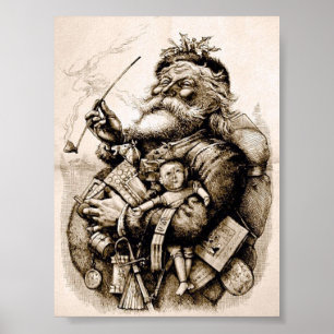 Poster Papai Noel Feliz