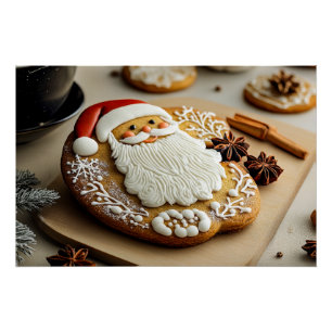 Póster Papai Noel Gingerpão