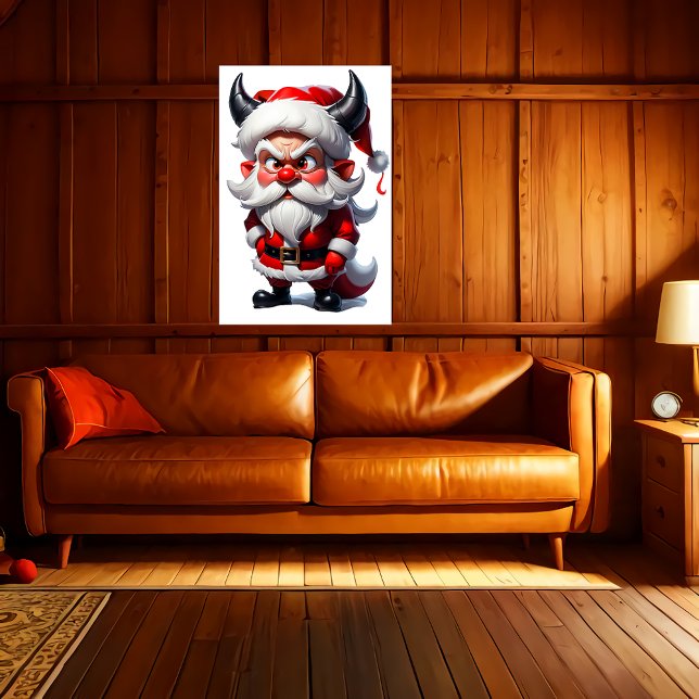 Poster Papai noel Mau Twin | Arte AI (Criador carregado)