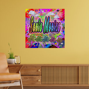 Poster Papai noel Monica Vista Express