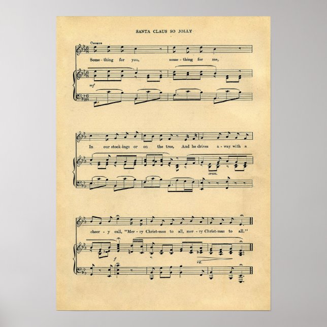 Poster Papai Noel Tão Jolly Poster! (Frente)