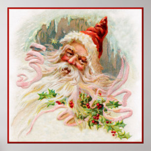 PÓSTER PAPAI NOEL VINTAGE