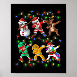 Poster Papais noeis Batidos Amigos Amigos de Natal Menino