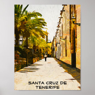 Poster Papais noeis Cruz de Tenerife