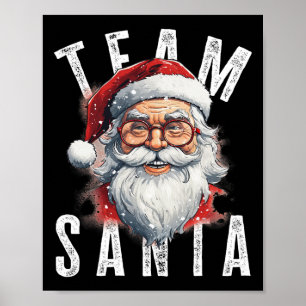 Poster Papais noeis da equipe Natal Engraçado Natal Papai