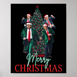 Poster Papais noeis Dançantes Pais Feliz Natal Casa 4