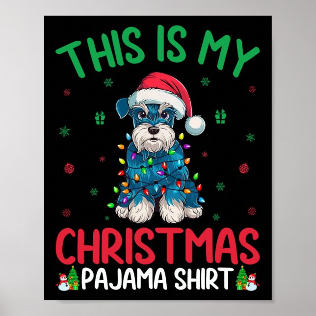 Poster Papais noeis de árvores de Natal Feias Miniatura C (Frente)