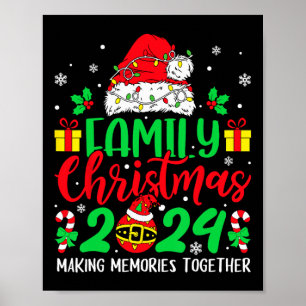 Poster Papais noeis De Esquadrão De Combinação De Natal D