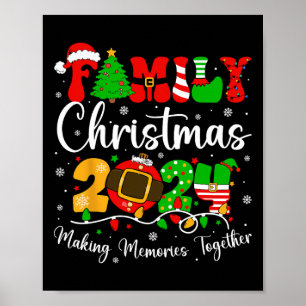 Poster Papais noeis De Esquadrão De Combinação De Natal D
