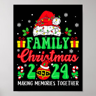 Poster Papais noeis De Esquadrão De Combinação De Natal D