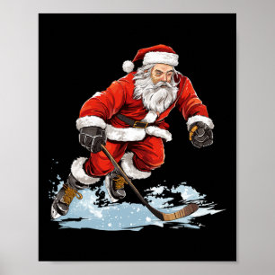 Poster Papais noeis de Férias do Natal Tocando Natal De H