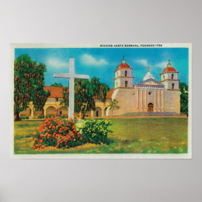 Poster Papais noeis de Missão Barbara View (Frente)