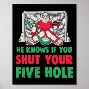 Poster Papais noeis de Natal divertidos, Goalie 1