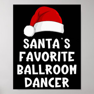 Poster Papais noeis de Natal Favoritos Dancer do Quarto d