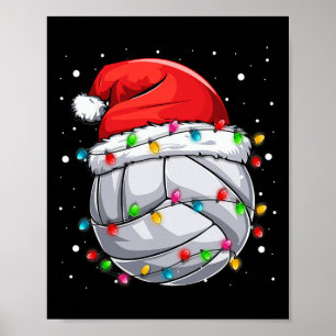 Poster Papais noeis De Voleibol De Natal Xmas Ball Ki De 