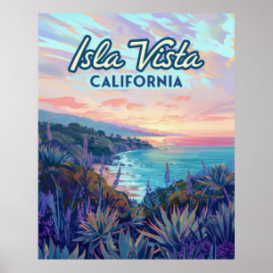 Poster Papais noeis do Vista California Barbara Goleta Co