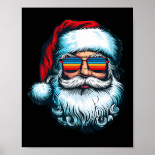 Poster Papais noeis Enfrentam Retrornos Pulmões Natal Hom