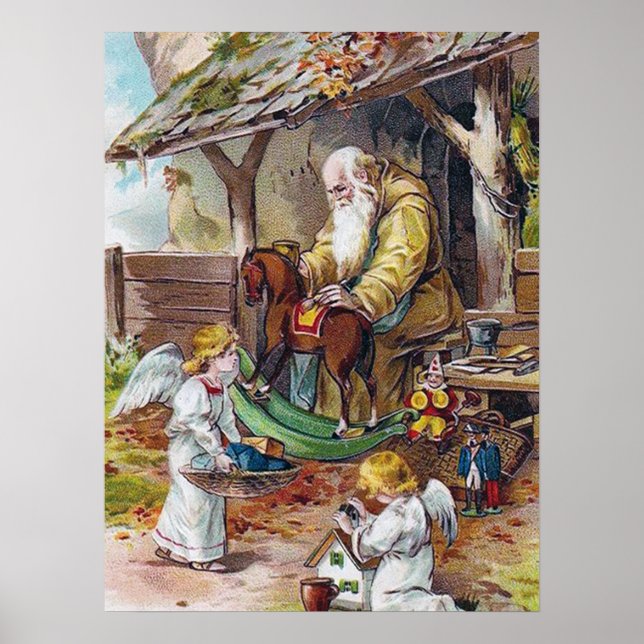 Poster papais noeis festivos (Frente)