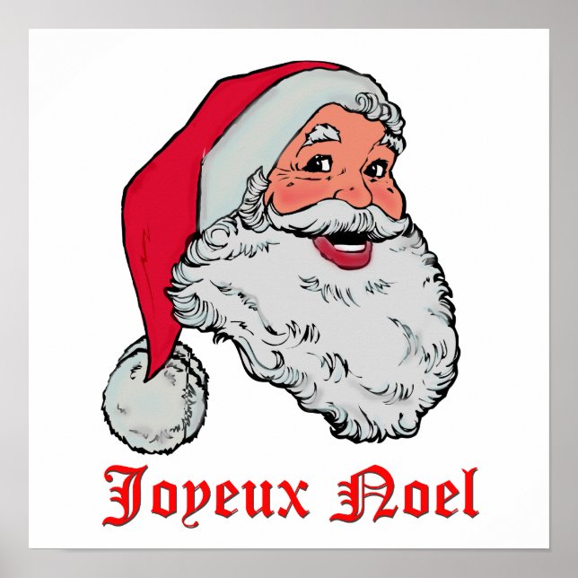 Póster Papais noeis Joyeux Noel (Frente)