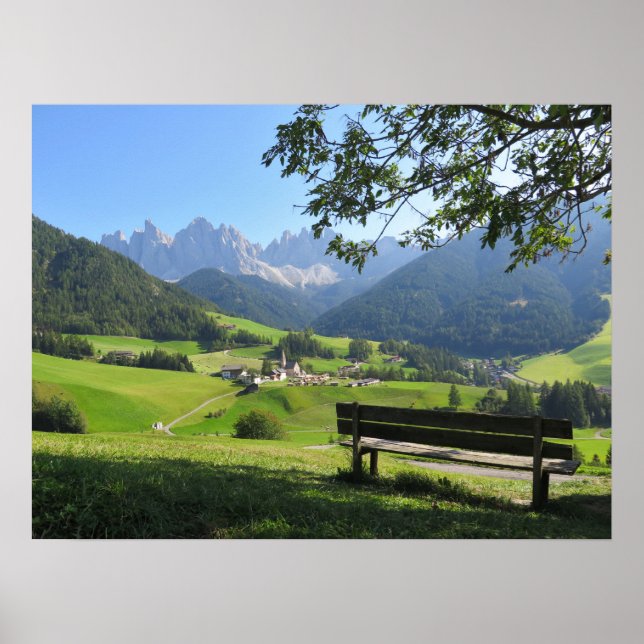 Poster Papais noeis Maddalena Dolomites (Frente)