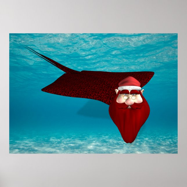 Póster Papais noeis Manta (Frente)