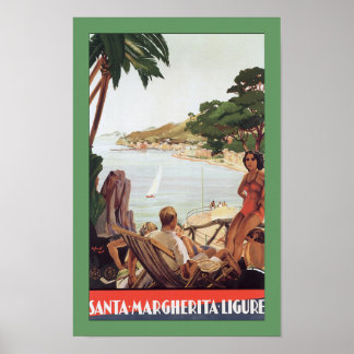 Póster Papais noeis Margherita Ligure