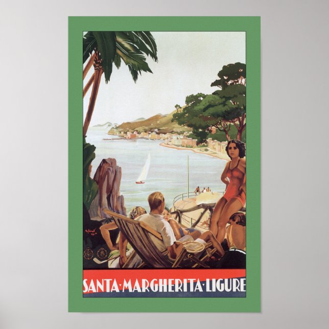Póster Papais noeis Margherita Ligure (Frente)