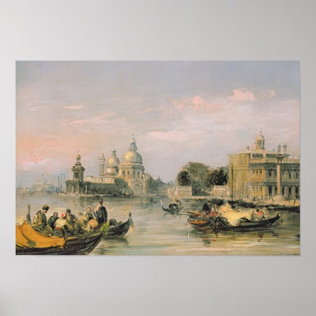 Poster Papais noeis Maria della Salute, Veneza, século XI (Frente)