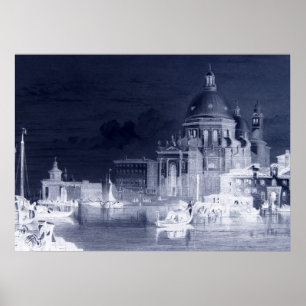 Póster Papais noeis Maria Plaga Catedral de Veneza Arte N