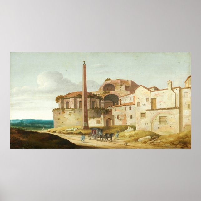 Poster Papais noeis Maria, Roma - PJ Saenredam Fine Art P (Frente)