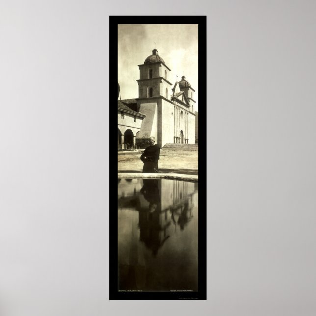 Poster Papais noeis Missão Barbara Foto 1908 (Frente)