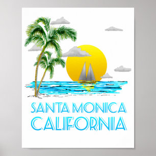Poster Papais noeis Monica California - Navegação